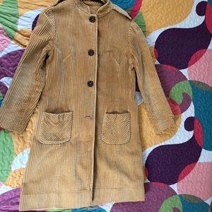 Vintage corduroy trenchcoat
